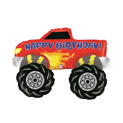 Monster Truck Palloncino all'elio 102cm