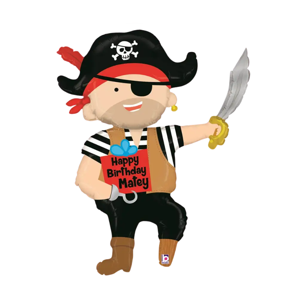 Compleanno Pirate Balloon 112cm