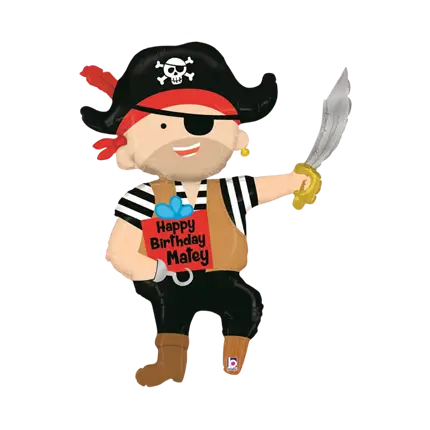 Compleanno Pirate Balloon 112cm