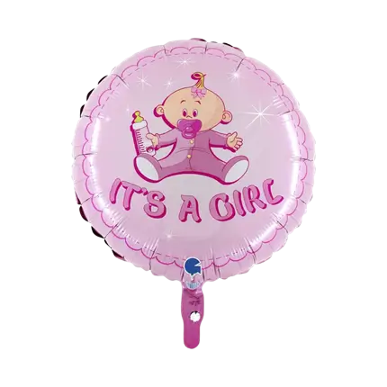Palloncino Baby Balloon It's a Girl ø45cm