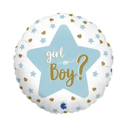 Ragazzo o ragazza Gender Reveal Palla ø45cm