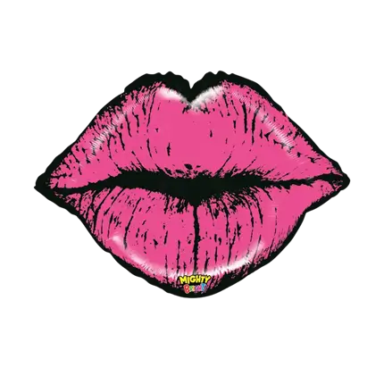 Lip Balloon Lip Shine Rosa 76cm