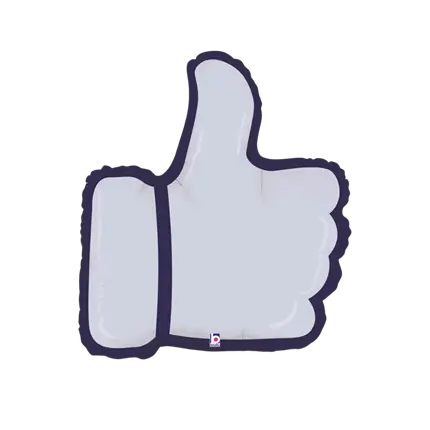 Palloncino per il pollice di Facebook 71cm