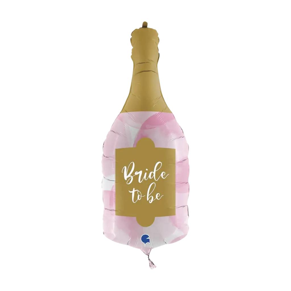 Pallone gigante bottiglia "Bride to Be" 91cm