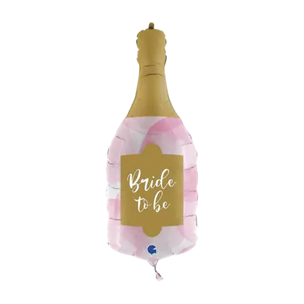 Pallone gigante bottiglia Bride to Be 91cm