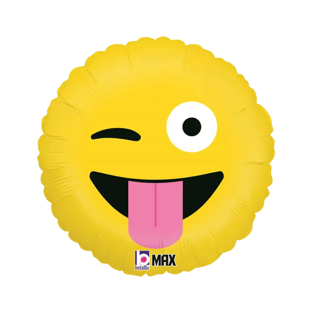 Emoji Wacky Emoji Balloon ø45cm