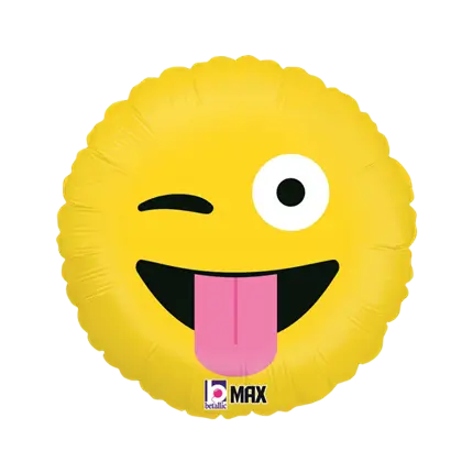 Emoji Wacky Emoji Balloon ø45cm
