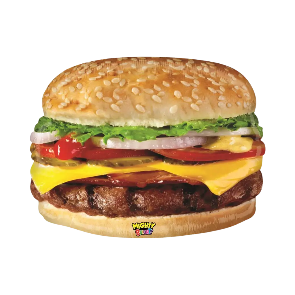 Cheeseburger Palloncino all'elio 79cm