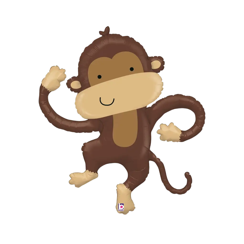 Monkey Helium Balloon 102cm