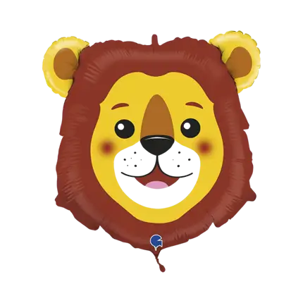 Palloncino testa di leone 74cm