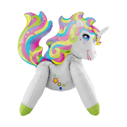 Pallone Unicorno gigante 107cm