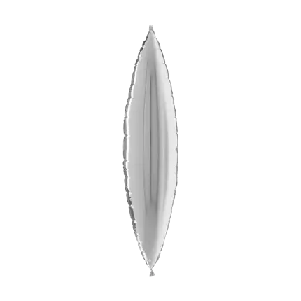 Palloncino in lamina d'argento Deco 91cm