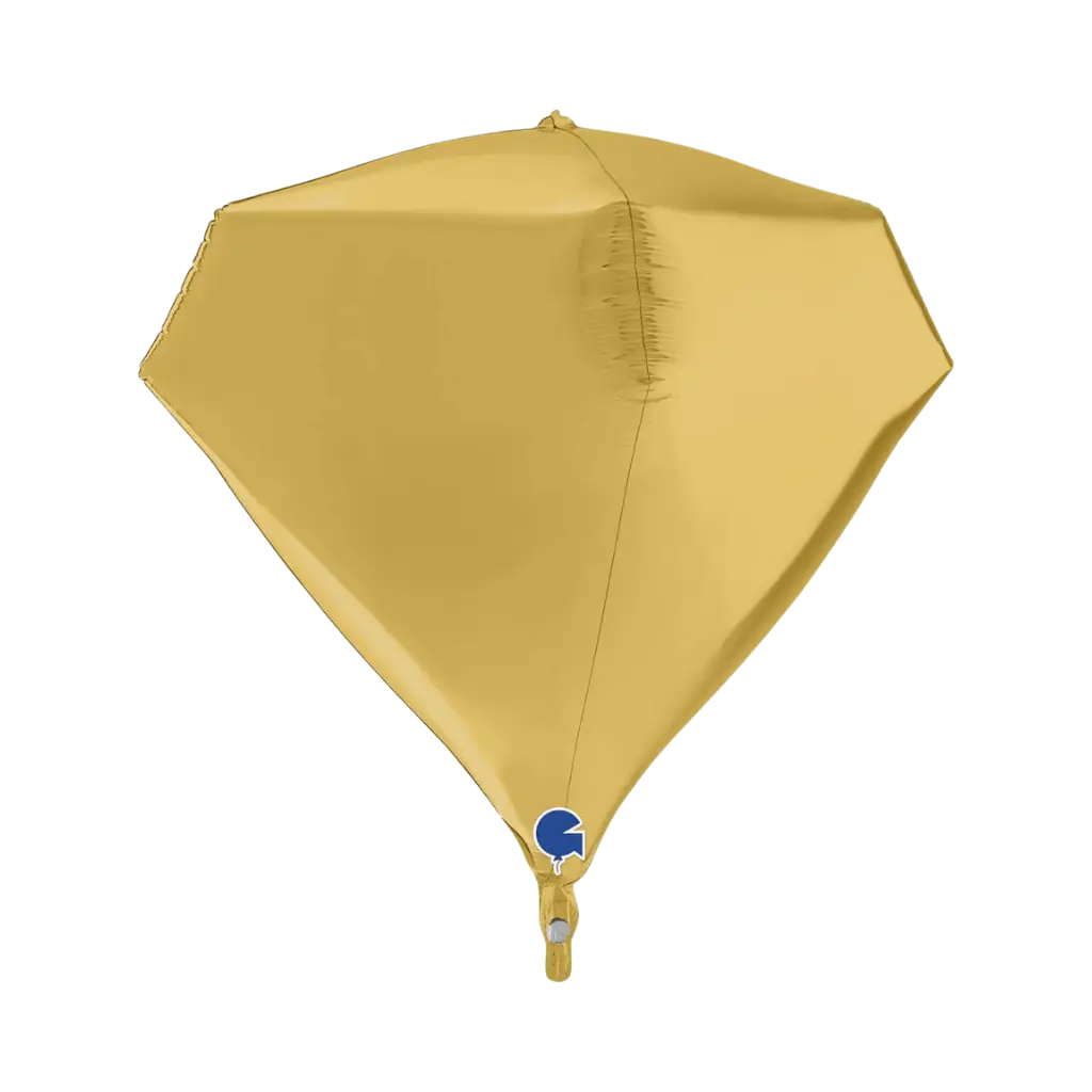 Elio Balloon Diamond Diamond Gold 4D 45cm