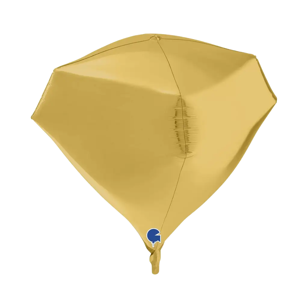 Elio Balloon Diamond Diamond Gold 4D 45cm