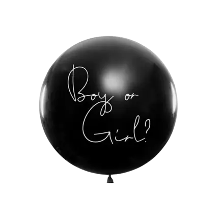 Coriandoli Balloons Gender Reveal Girl