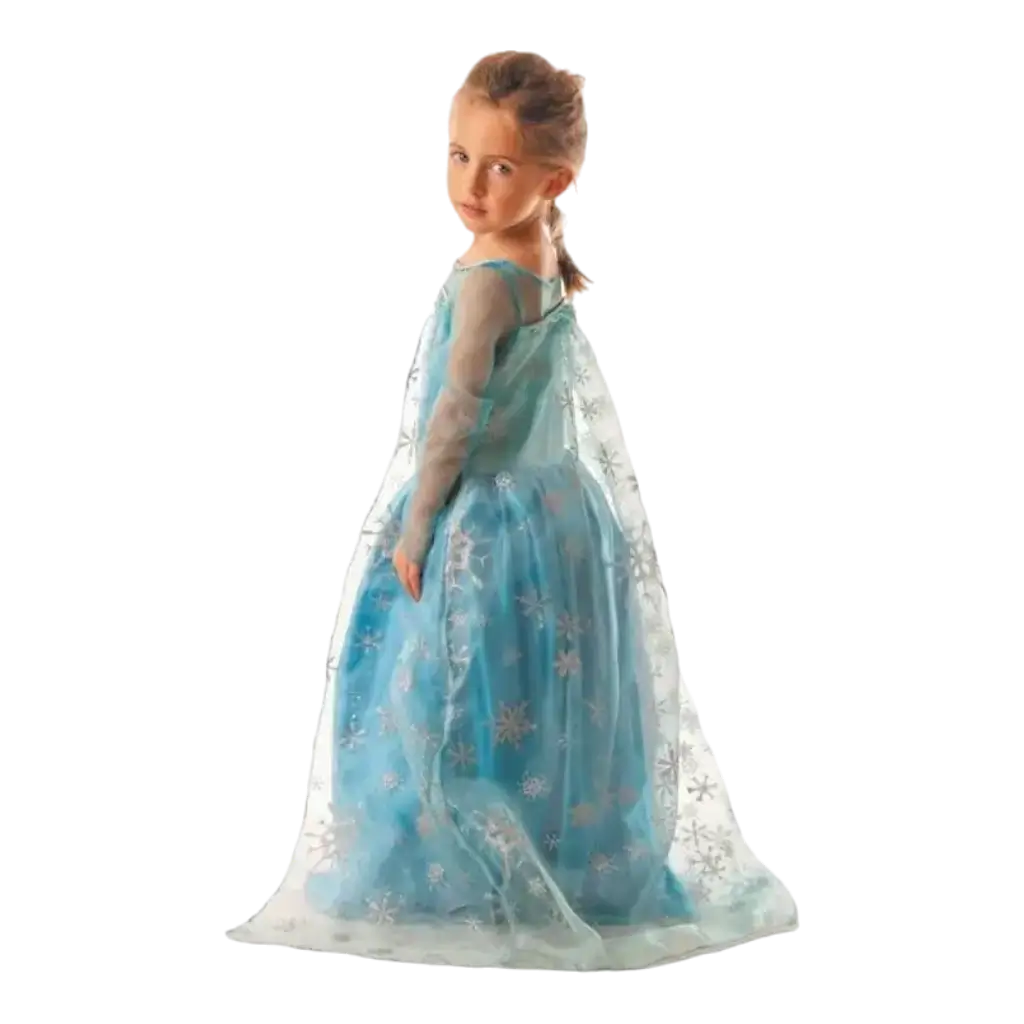 Costume da Principessa del Ghiaccio Principessa 7-9 anni