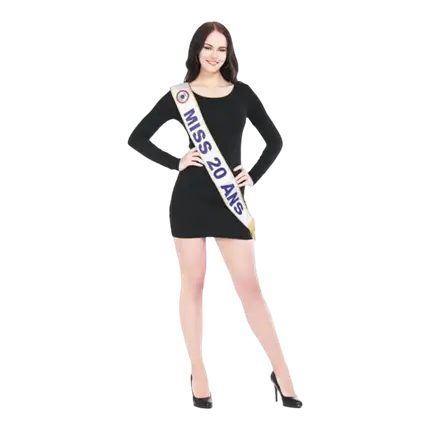 Sciarpa di compleanno Miss 20 anni