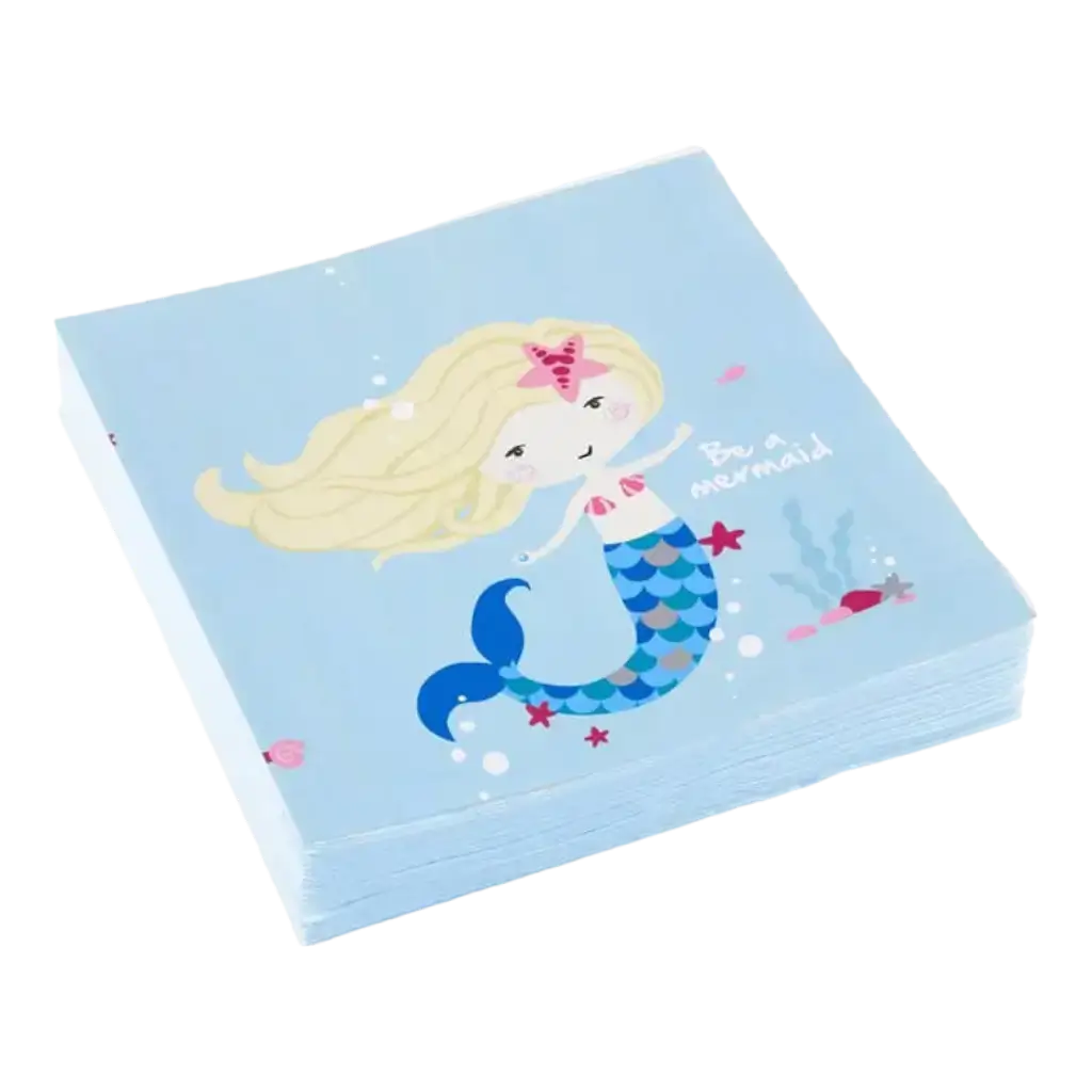 Asciugamano di carta Mermaid Be a Mermaid (set da 20)