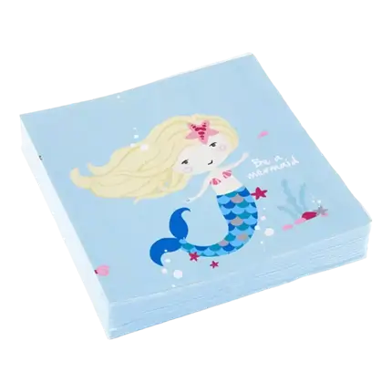 Asciugamano di carta Mermaid Be a Mermaid (set da 20)