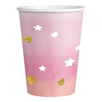 Oh Baby Girl Paper Cup (Set di 8)