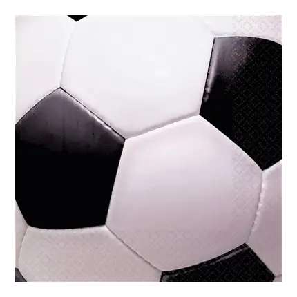 Asciugamano quadrato di carta Calcio