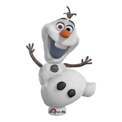Mongolfiera gigante Olaf Snow Queen Balloon 104cm