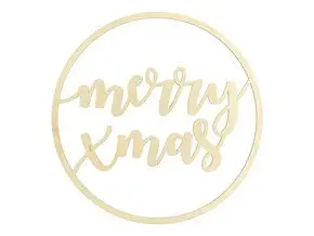 Decorazione in legno Buon Natale