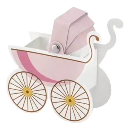 E' una scatola di carta per carrozzina Girl (10 pezzi)