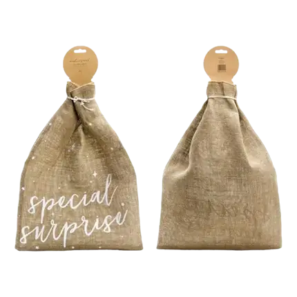 Borsa di iuta naturale Special Surprise