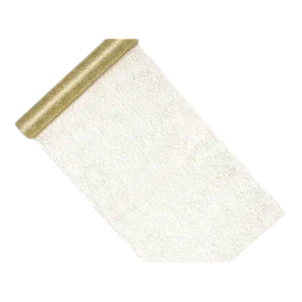 Guida da tavolo a maglia dorata 0,36x9m