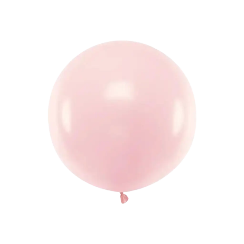 Palloncino rotondo Rosa chiaro Pastello ø60cm