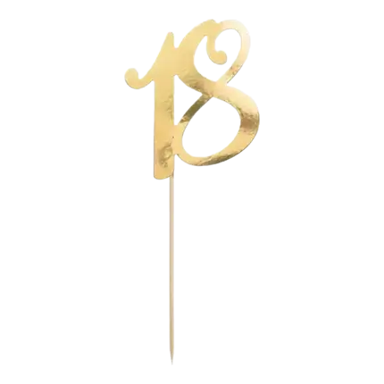 Decorazione per Torta Oro 18 colori