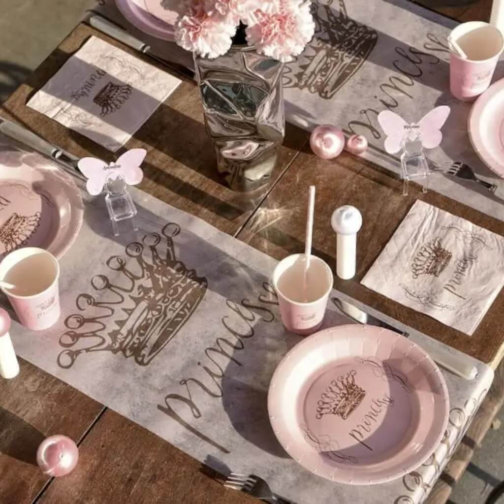 Piatto Corona Principessa Rosa (set di 6)