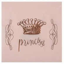 Tovagliolo Crown Princess Rosa (set di 20)