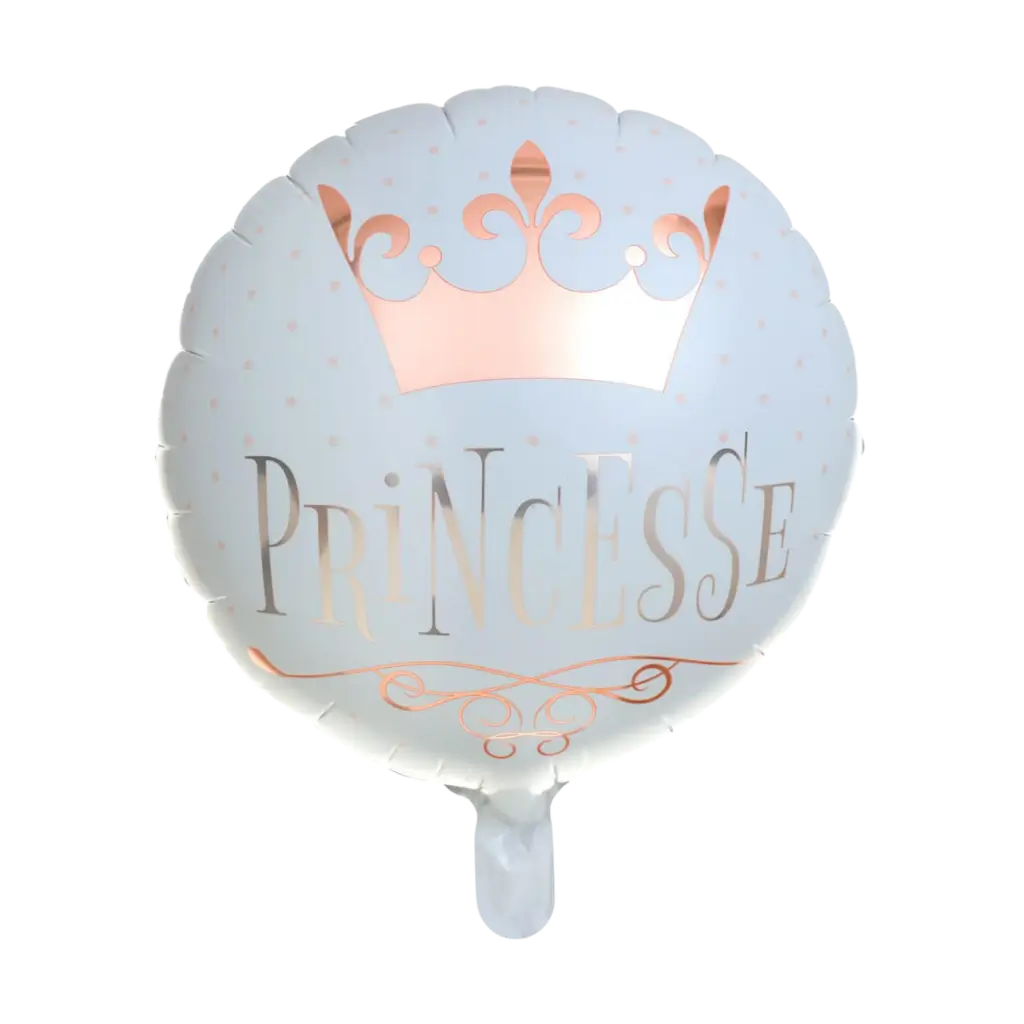 Palloncino Principessa Rosa Oro ø 45cm
