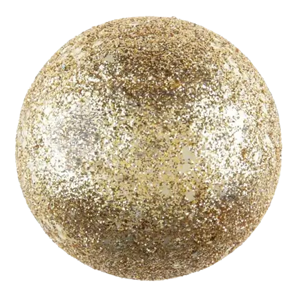 Mini Palla Glitter Oro ø 1cm (Set di 50)