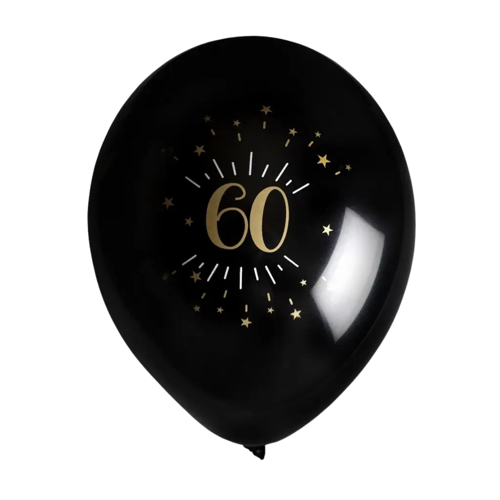 60 Years Ball BlackGold (Set di 8)