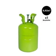 Bottiglia di elio monouso 0.52m3 per 62 palloncini