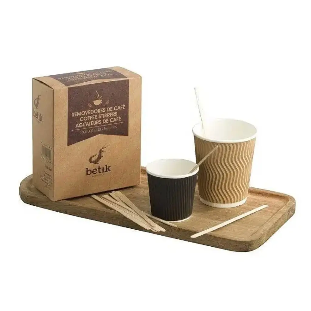 Caffettiera biodegradabile 11cm (set di 1000)