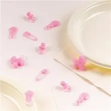 Coriandoli da tavolo per Baby Shower Girl (set di 25)