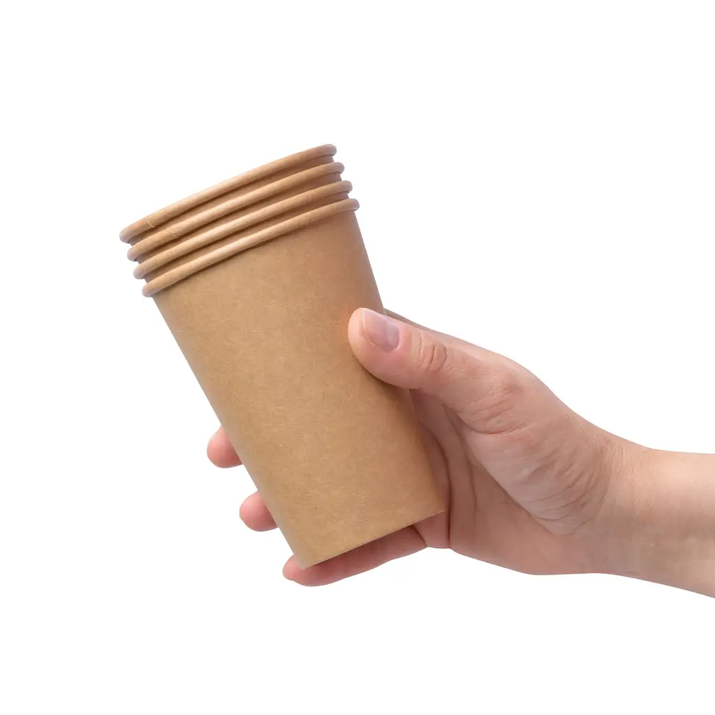 KRAFT CARTON GLASS 240ML (8oz)