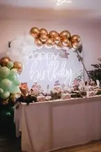 Arco di palloncini tema natura