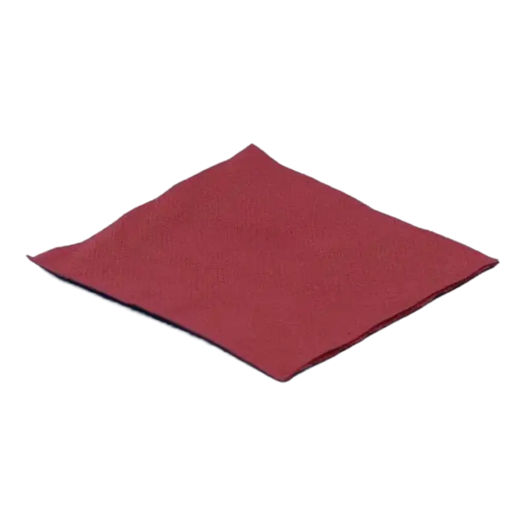 Tovagliolo da cocktail Micro Point 20x20cm Bordeaux (Set di 100)