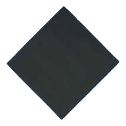 Asciugamano Point to Point 38x38cm nero (set di 40)