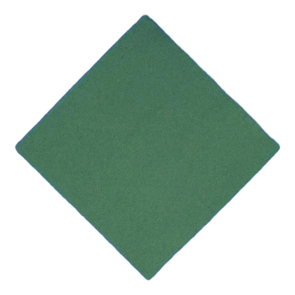 Stitch to Stitch asciugamano 38x38cm verde abete (set di 40)