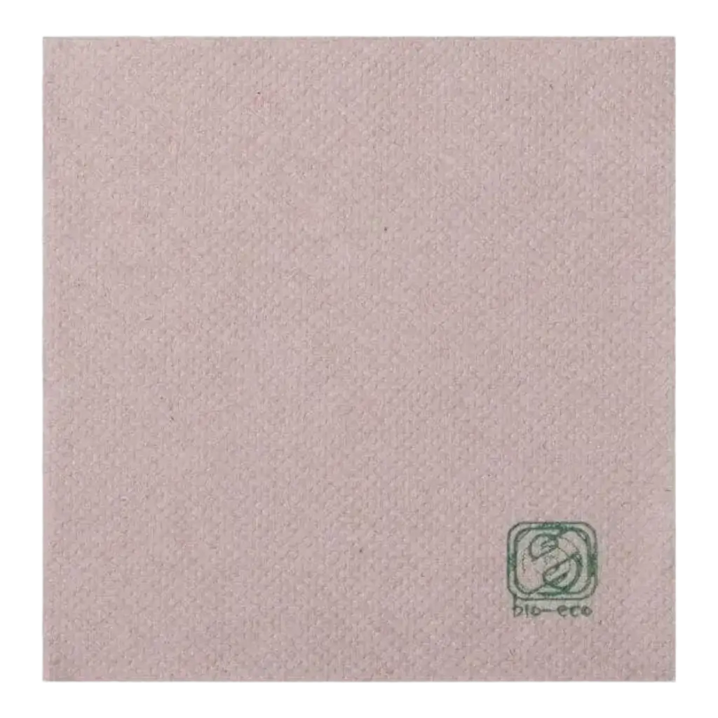 Ovatta per asciugamani 2 F (40x40cm) Naturale (Set di 50)