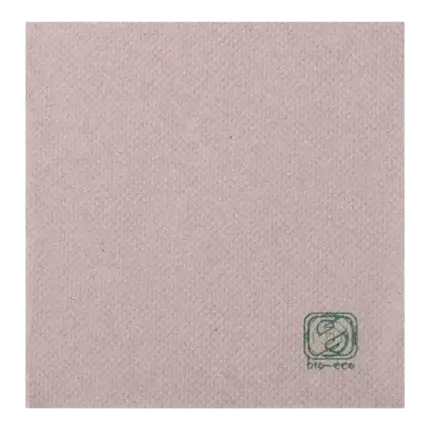 Ovatta per asciugamani 2 F (40x40cm) Naturale (Set di 100)