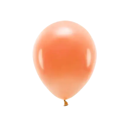 Confezione da 10 palloncini biodegradabili arancioni