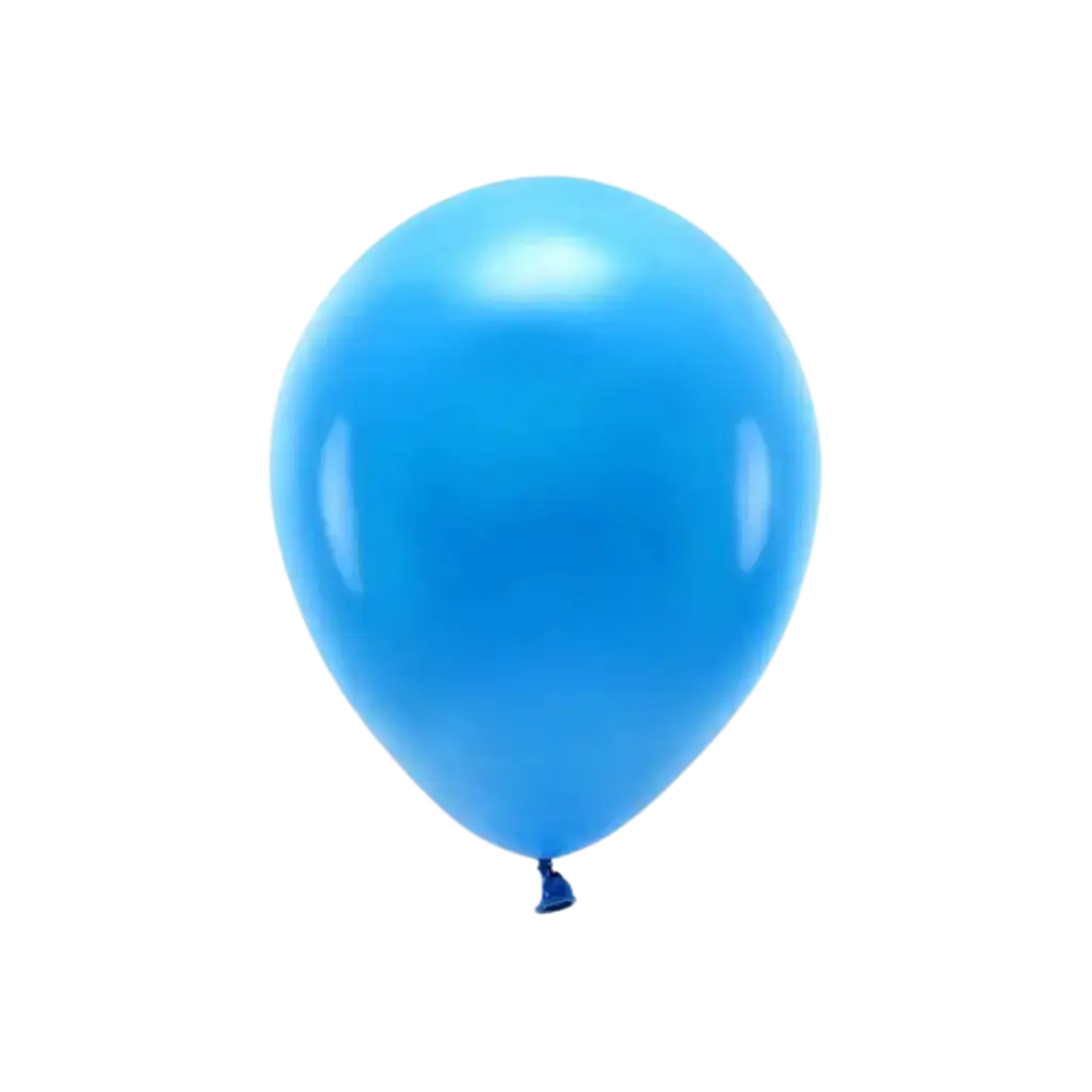 Confezione da 10 palloncini biodegradabili blu