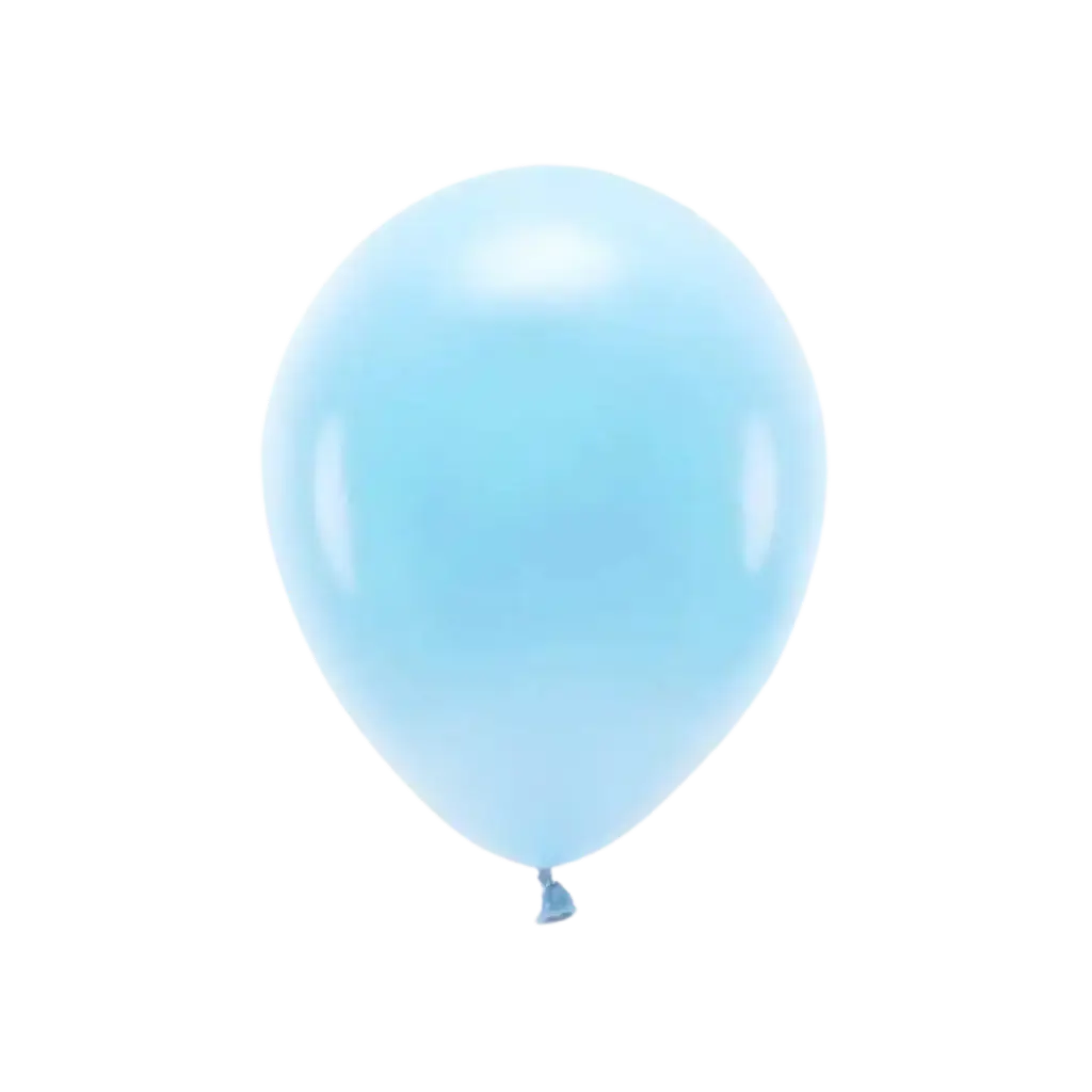 Confezione da 10 palloncini biodegradabili blu chiaro